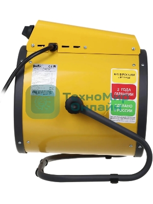 Тепловая пушка электрическая Ballu Prorab 2 BHP-P2-6 желтый