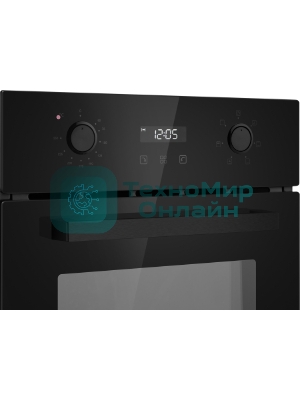 Духовой шкаф электрический Weissgauff EOY 456 PDB черный