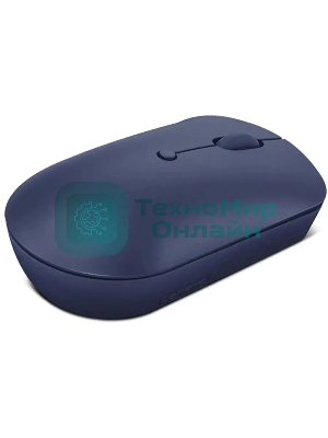 Мышь беспроводная Lenovo 540 темно-синий, 2400 dpi, радиоканал, USB-C, кнопки - 4
