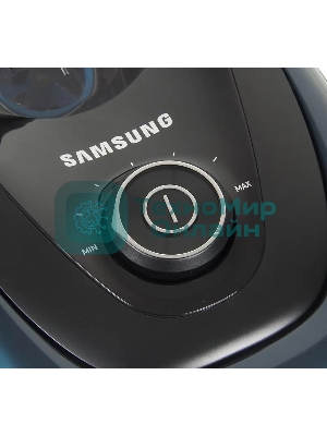 Пылесос Samsung VC18M21C0VN/EV зеленый/черный, 380/1800 Вт, уборка сухой, пылесборник контейнер 1.5 л