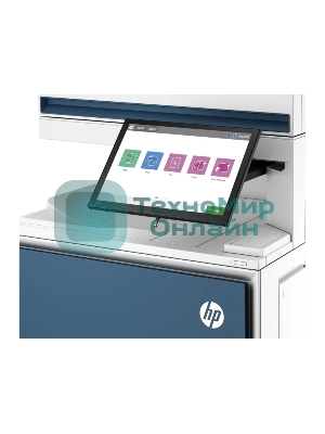 МФУ лазерное HP Color LaserJet Enterprise Flow MFP 6800zf (6QN36A), А4, цветной, печ. 55 стр/мин., скан. до 95 стр/мин., 1200x1200 dpi (печать) 600x600 dpi (скан.), USB, Ethernet