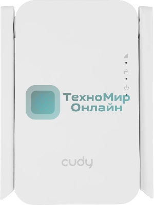 Повторитель беспроводного сигнала Cudy RE1800 AX1800 10/100/1000BASE-TX/Wi-Fi белый