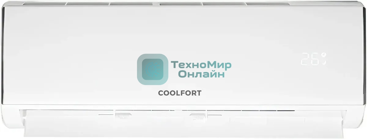 Кондиционер сплит-система Coolfort CF-4103 12000 BTU, 35 м², 37 дБ, охлаждение, обогрев, белый