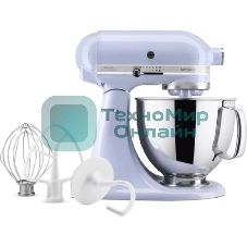 Настольный миксер с откидным блоком KitchenAid 5KSM125ELR Artisan 4.8 л цвет лавандовый