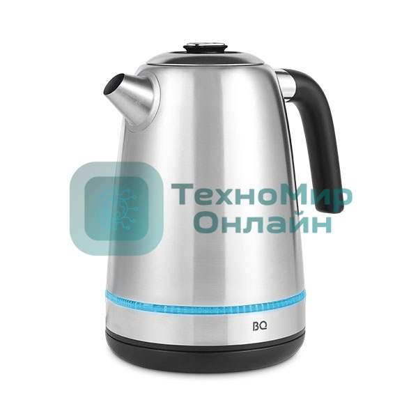 Чайник электрический BQ KT1725SW стальной/черный