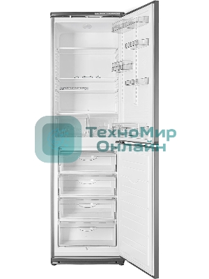 Холодильник Atlant ХМ-6025-060 мокрый асфальт двухкамерный 225/139л морозилка снизу