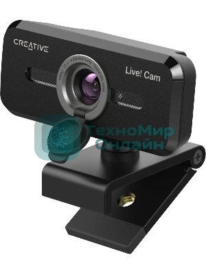 Веб-камера Creative Live! Cam Sync 1080p V2 1920x1080, 30 кадр/с, USB Type-A, микрофон, шторка приватности, универсальное крепление