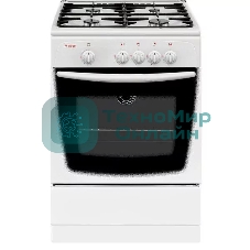Плита газовая Gefest CG 60М C7 К73 белый, конфорок 4 шт, духовка 63 л, 60 см x 85 см x 60 см