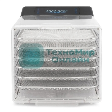 Сушка для фруктов и овощей Hyundai HYFD-8800 12под. 600 Вт, черный