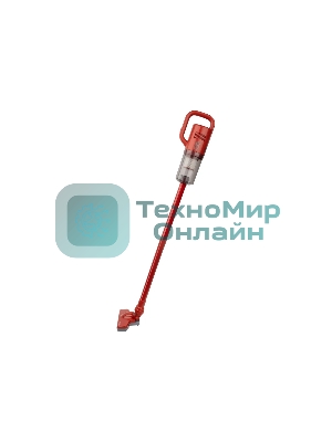 Пылесос вертикальный Homestar HS-1027 красный, питание от аккумулятора, 200 Вт, уборка сухая, пылесборник 1.5 л