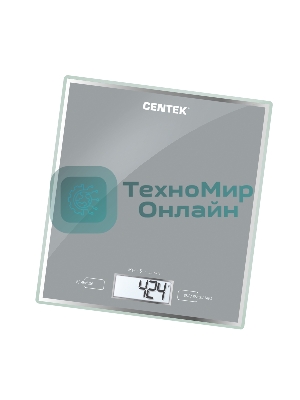 Весы кухонные Centek CT-2462 серебристый