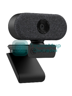 Веб-камера JLab GO 1920x1080, 30 кадр/с, USB Type-A, микрофон, автоосвещение, универсальное крепление