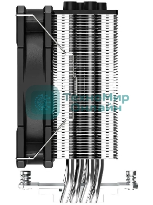 Устройство охлаждения(кулер) ID-Cooling SE-224-XTS Soc-AM5/AM4/1200/1700/1851 серебристый/черный 4-pin 29dB Al+Cu 220W 650gr Bulk (SE-224-XTS BULK)