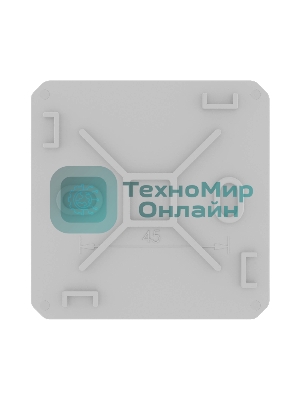 Коробка ответвительная DKC с 8+2 кабельными вводами д.20/20мм, IP55,70х70х40мм