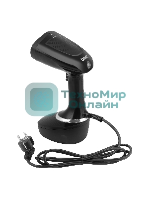 Отпариватель BBK EGS-1500 (B) черный, 1500 Вт, 25 г/мин, 400 мл