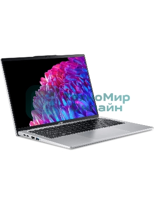 Ноутбук Acer Swift Go 14 SFG14-73-70EH серебристый NX.KSGCD.002 Core Ultra 7 155H 16Gb SSD 1Tb Intel Arc 14