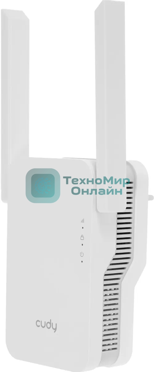Повторитель беспроводного сигнала Cudy RE1800 AX1800 10/100/1000BASE-TX/Wi-Fi белый