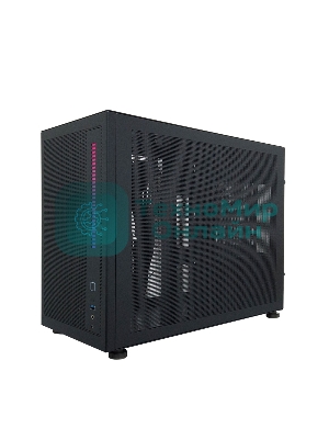 Компьютерный корпус 1STPLAYER MIKU Mi6, Mini-Tower, чёрный