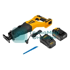 Пила сабельная аккумуляторная бесщет Denzel BRC-120, 18В Li-Ion