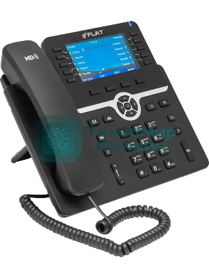 Телефон IP Флат Flat-Phone-B10 черный
