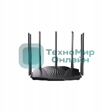 Двухдиапазонный гигабитный Wi-Fi 6 роутер Tenda TX12 Pro AX3000, до 574 Мбит/с на 2,4 ГГц + до 2402 Мбит/с на 5 ГГц