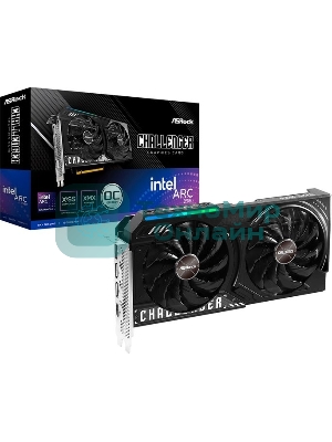 Видеокарта Asrock B580 CL 12GO PCI-E 4.0 INTEL ARC B580 12Gb 192bit GDDR6 2740/19000 HDMIx1 DPx3 HDCP Ret