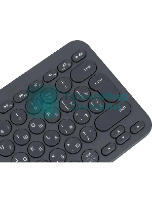 Клавиатура беспроводная Logitech K380, Bluetooth, темно-серый