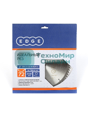 Диск EDGE by PATRIOT пильный по дереву 250х72х32/30/25,4