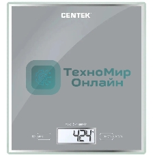 Весы кухонные Centek CT-2462 серебристый