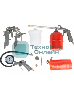 Пневматическое оборудование FUBAG Набор пневмоинструмента 5 предметов (к/р с верхним бачком) 120101