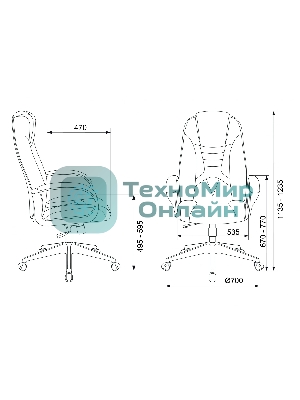 Кресло Бюрократ Zombie 8 белый/черный, экокожа, 120 кг, механизм качания