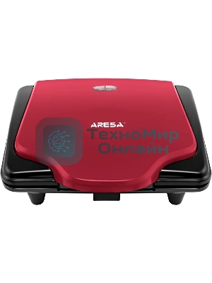 Вафельница ARESA W-603 (AR-2801)(Мощность 700 Вт. Материал корпуса - термостойкий пластик. Высококачественное антипригарное покрытие. 2 вафельные формы. Защита от перегрева. Световой индикатор питания. Световой индикатор нагрева и готовности к выпеканию.)