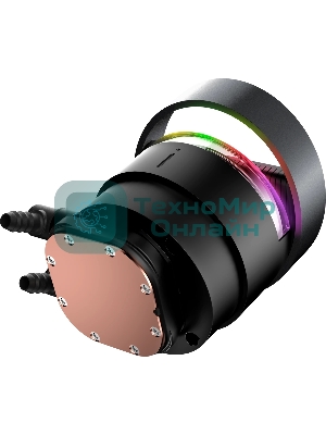 Система охлаждения Ocypus Sigma L36 BK ARGB, 360мм, LCD Pump 2.4