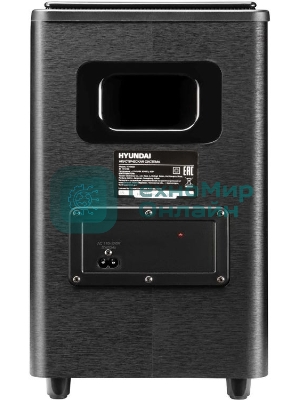Микросистема Hyundai H-HA650 черный 150Вт FM USB BT SD/MMC/MS