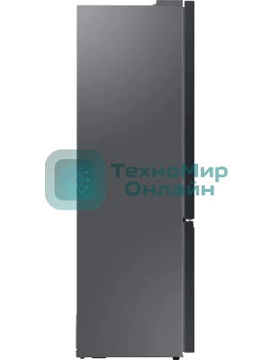 Холодильник Samsung RB38C7B4EB1/EF черный двухкамерный 276/114л морозилка снизу, No Frost