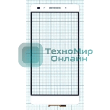 Сенсорное стекло (тачскрин) для Huawei Honor 7X, белое