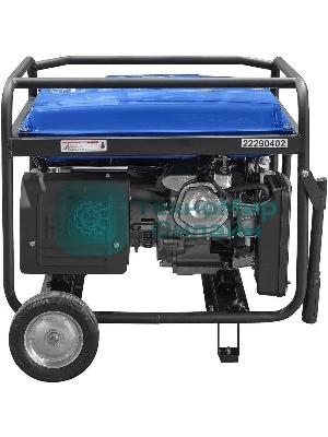 Электрогенератор бензиновый ТСС SGG 6000EHNA Duplex, 6.5 кВт, 74 дБ, 85 кг