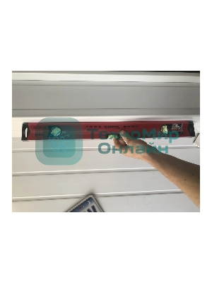 Уровень Matrix алюминиевый, 600 мм, фрезерованный, 3 глазка (1 зеркальный), усиленный