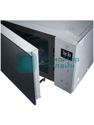 Микроволновая печь LG MW25R35GISL стальной/черный, 25 л, 1000 Вт, переключатели - сенсор