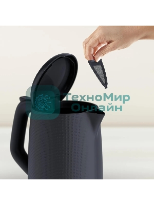 Чайник электрический Moulinex BY2M0810 1.7 л, 2400 Вт, черный