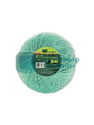 Шпагат полипропиленовый Сибртех 1200 текс, 1,7 мм, L 400 м, зеленый