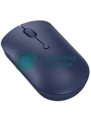 Мышь беспроводная Lenovo 540 темно-синий, 2400 dpi, радиоканал, USB-C, кнопки - 4
