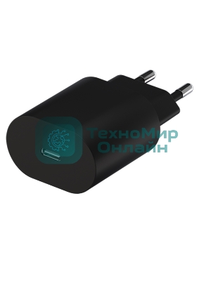 Сетевое зарядное устройство Maxvi SFC-125PD Type-C 3А 25W PD QC3.0 черный