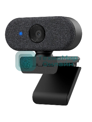 Веб-камера JLab GO 1920x1080, 30 кадр/с, USB Type-A, микрофон, автоосвещение, универсальное крепление