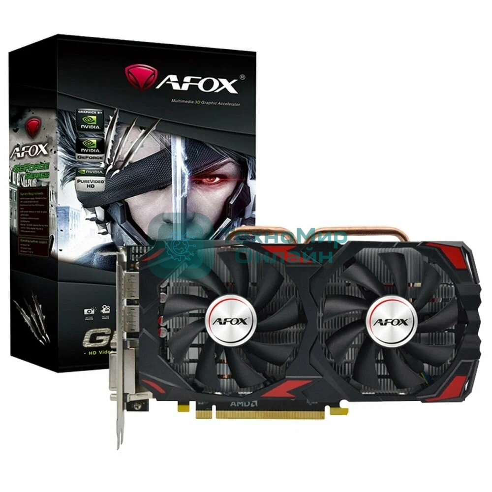 Видеокарта AFOX RX 580 8Gb GDDR5 256Bit HDMI 2xDP RTL