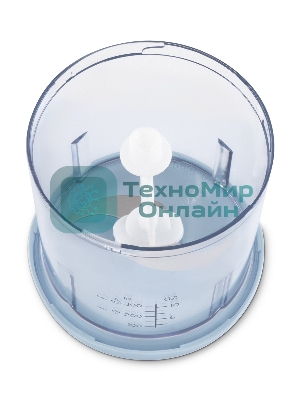 Измельчитель электрический Hyundai HYC-P3118 0.8л. 350Вт голубой/синий