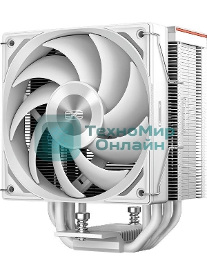 Устройство охлаждения (кулер) PcCooler RZ500 Soc-AM5/AM4/1200/1700/1851 белый 4-pin 32dB Al+Cu 250W Ret (RZ500-WHNWNX-GL)