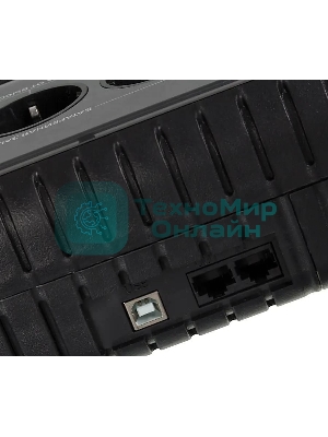 Источник бесперебойного питания Powercom WOW 850U 425Вт 850ВА черный