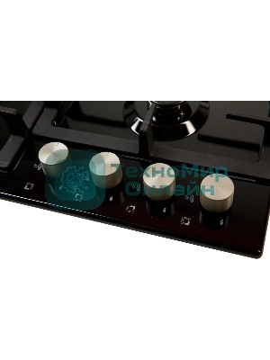 Газовая варочная поверхность Oasis P-MBRT черный