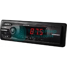Автомагнитола Soundmax SM-CCR3179B, 1 DIN, Bluetooth, USB Type-A, AUX
